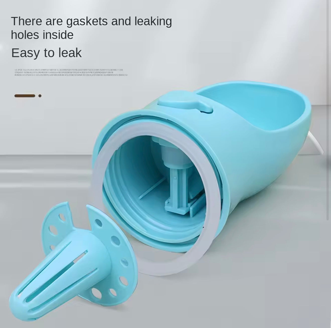 2-in-1 Portable Dog Water & Food Combo Bottle
